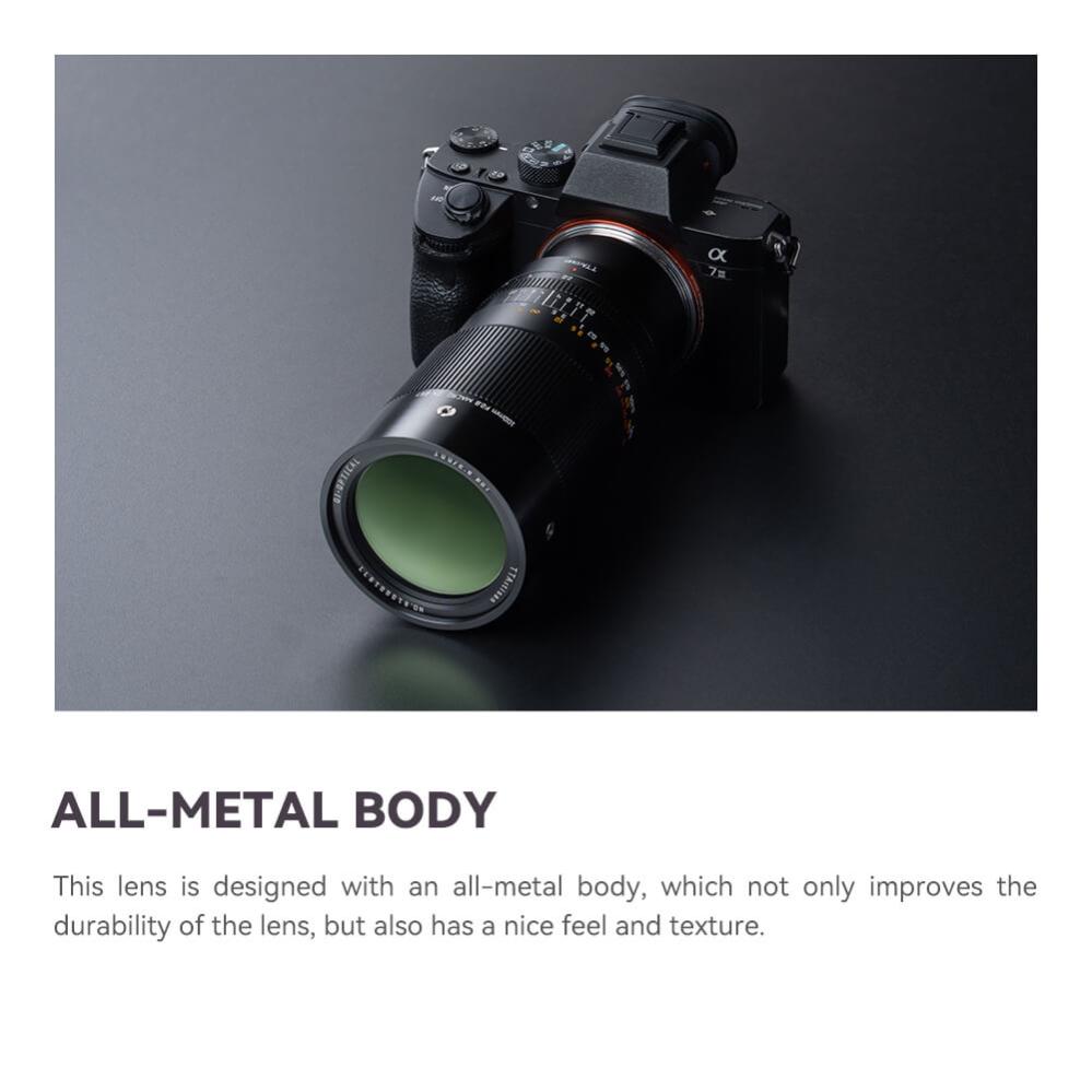 TTArtisan 100mm f/2,8 Makro 2x objektiv til Canon RF fullformat