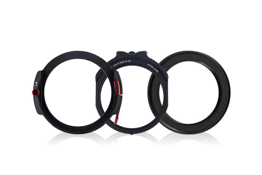 Haida M10-II filterholder 52 mm med CPL Drop-In og adapterring til 100 mm