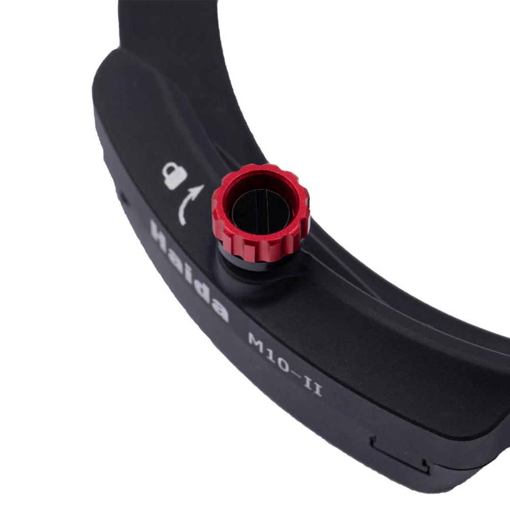 Haida M10-II filterholder 52 mm med CPL Drop-In og adapterring til 100 mm