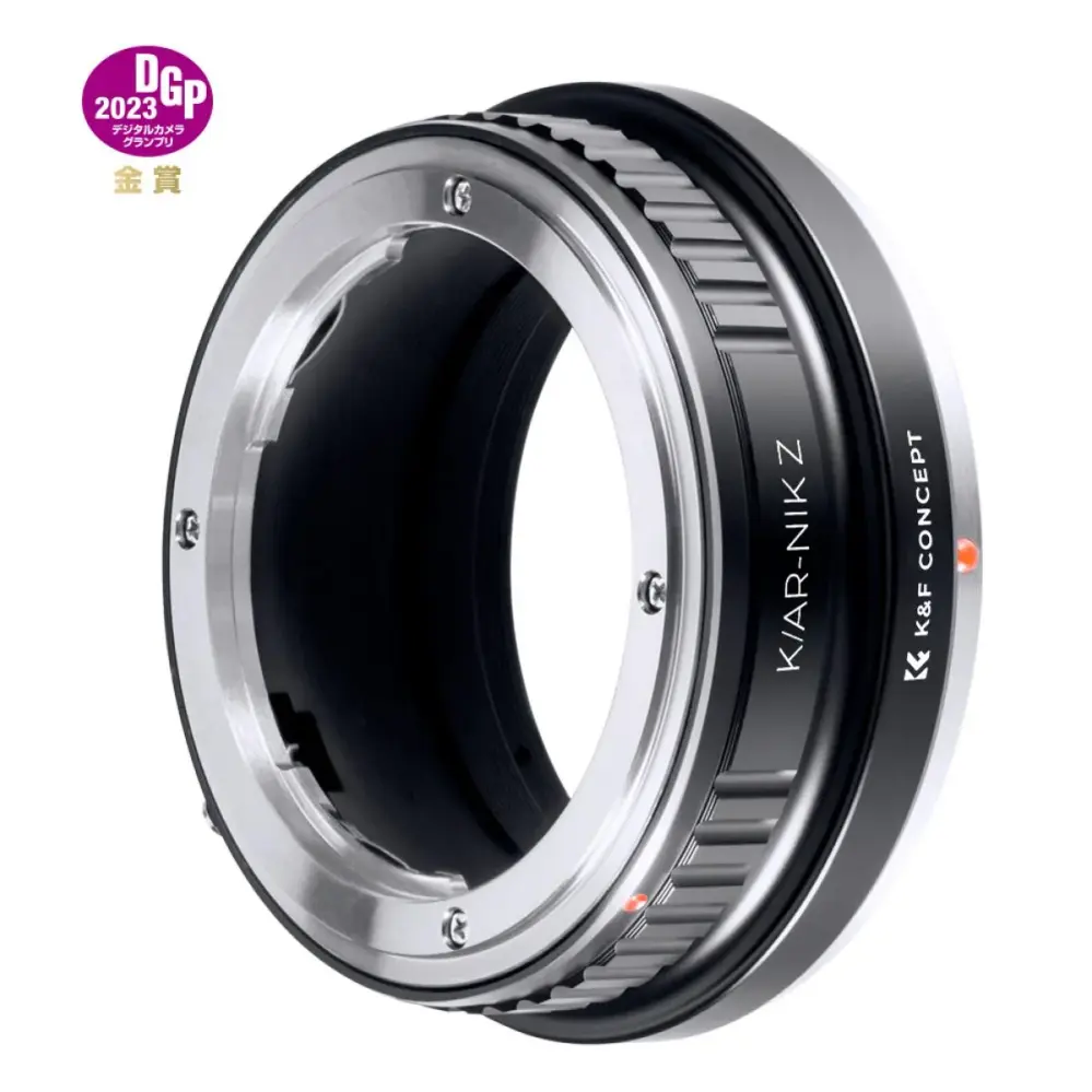 K&F Concept Objektivadapter till Konica AR objektiv för Nikon Z kamerahus