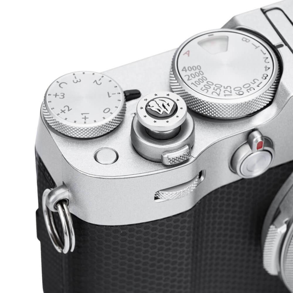 JJC SRB-F11 Avtryckarknapp - Silver med bergmotiv och stjärnor