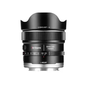 7Artisans AF 10mm f/2.5 MAX fisheye-objektiv til Leica L