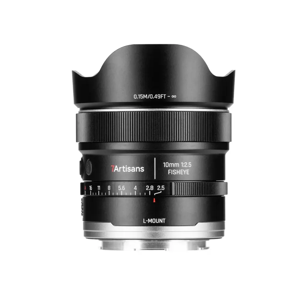7Artisans AF 10mm f/2.5 MAX fisheye-objektiv til Leica L