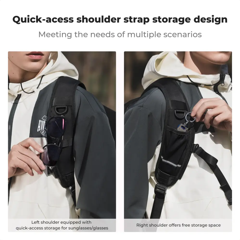 K&F Concept Kameraryggsäck 25L – säker, smart och rymlig för fotoresor