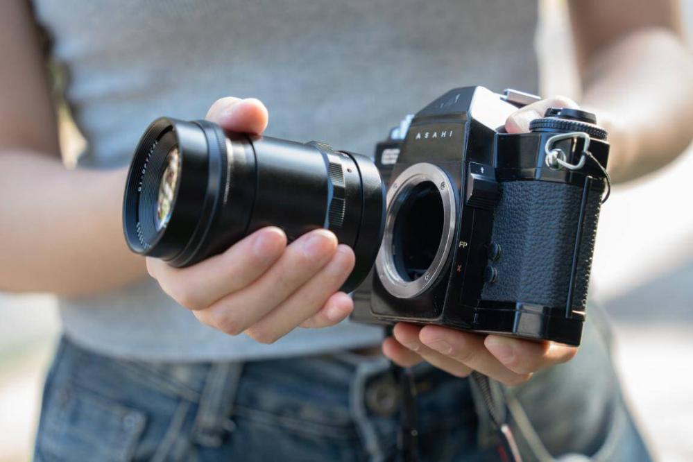 TTArtisan 100mm f/2.8 objektiv Soap Bubble Bokeh M42-fattning