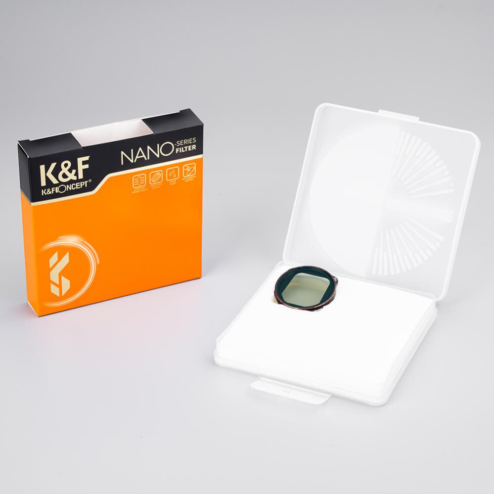 K&F Concept Variabelt ND-filter ND2-ND32 1-5 stopp för DJI Mavic 3/Cine