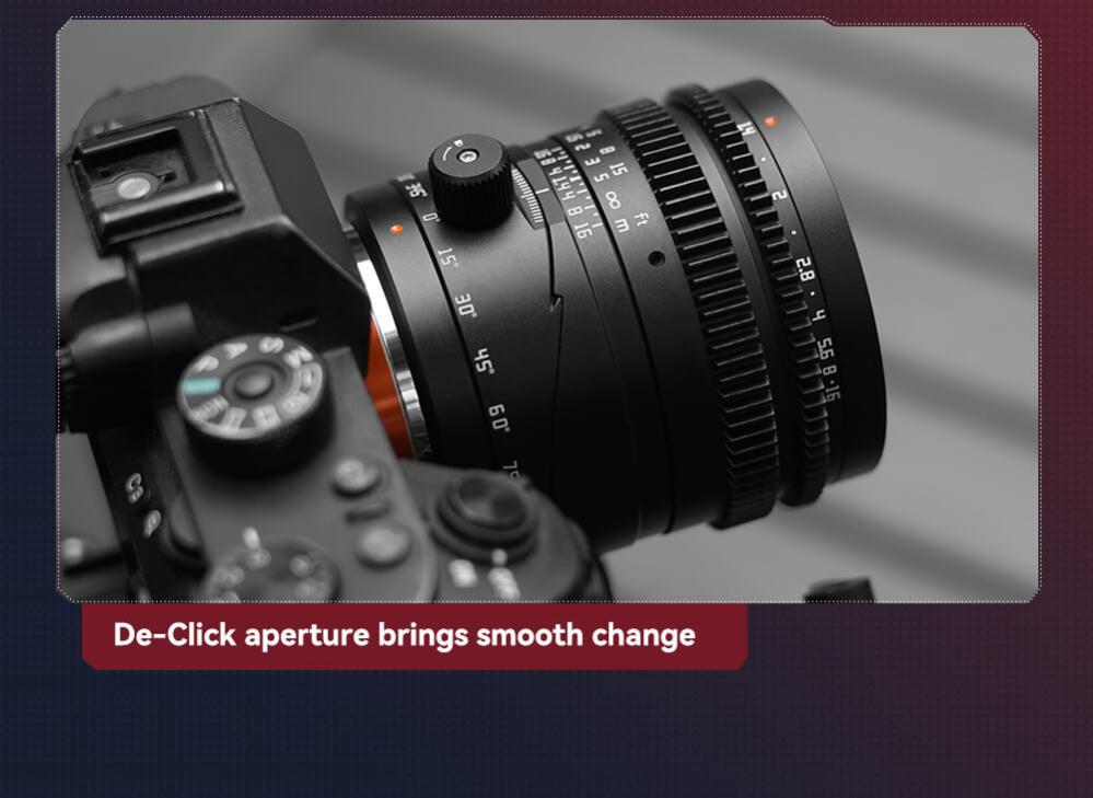 TTArtisan Tilt 50mm f/1,4 objektiv til Canon RF fullformat