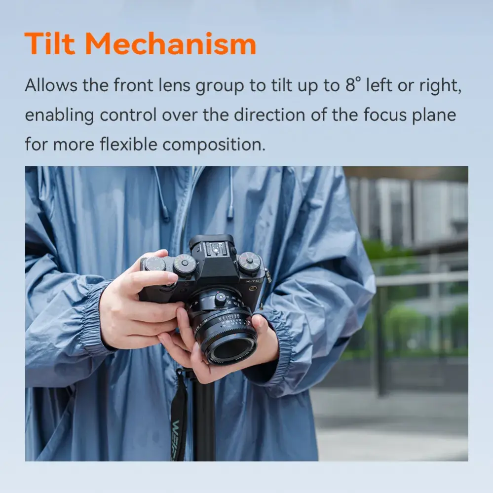 TTArtisan Tilt 35mm f/1.4 APS-C objektiv för Sony E
