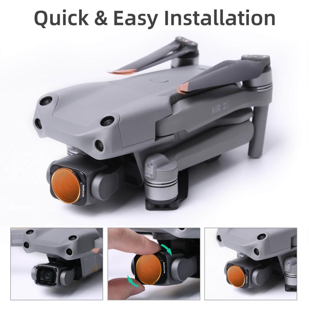 Sunnylife ND4-filter til DJI Air 2S