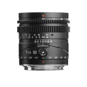 TTArtisan Tilt 50mm f/1,4 objektiv til Canon RF fullformat
