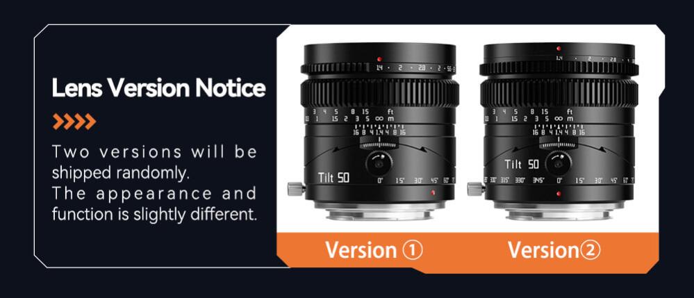 TTArtisan Tilt 50mm f/1,4 objektiv til Canon RF fullformat