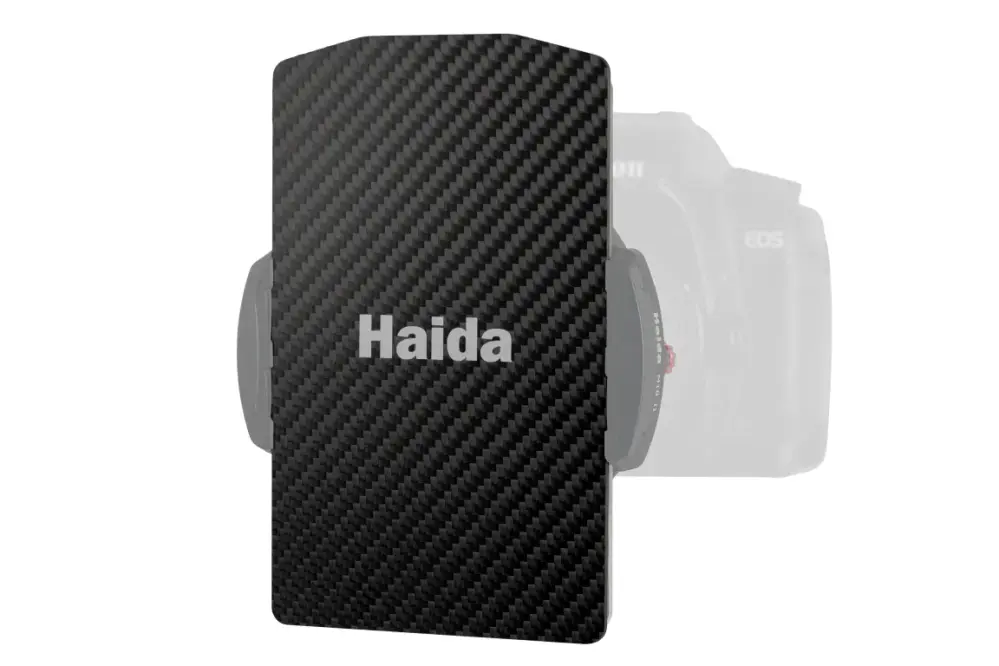 Haida beskyttelsesplade i kulfiber til 100 mm filterholder