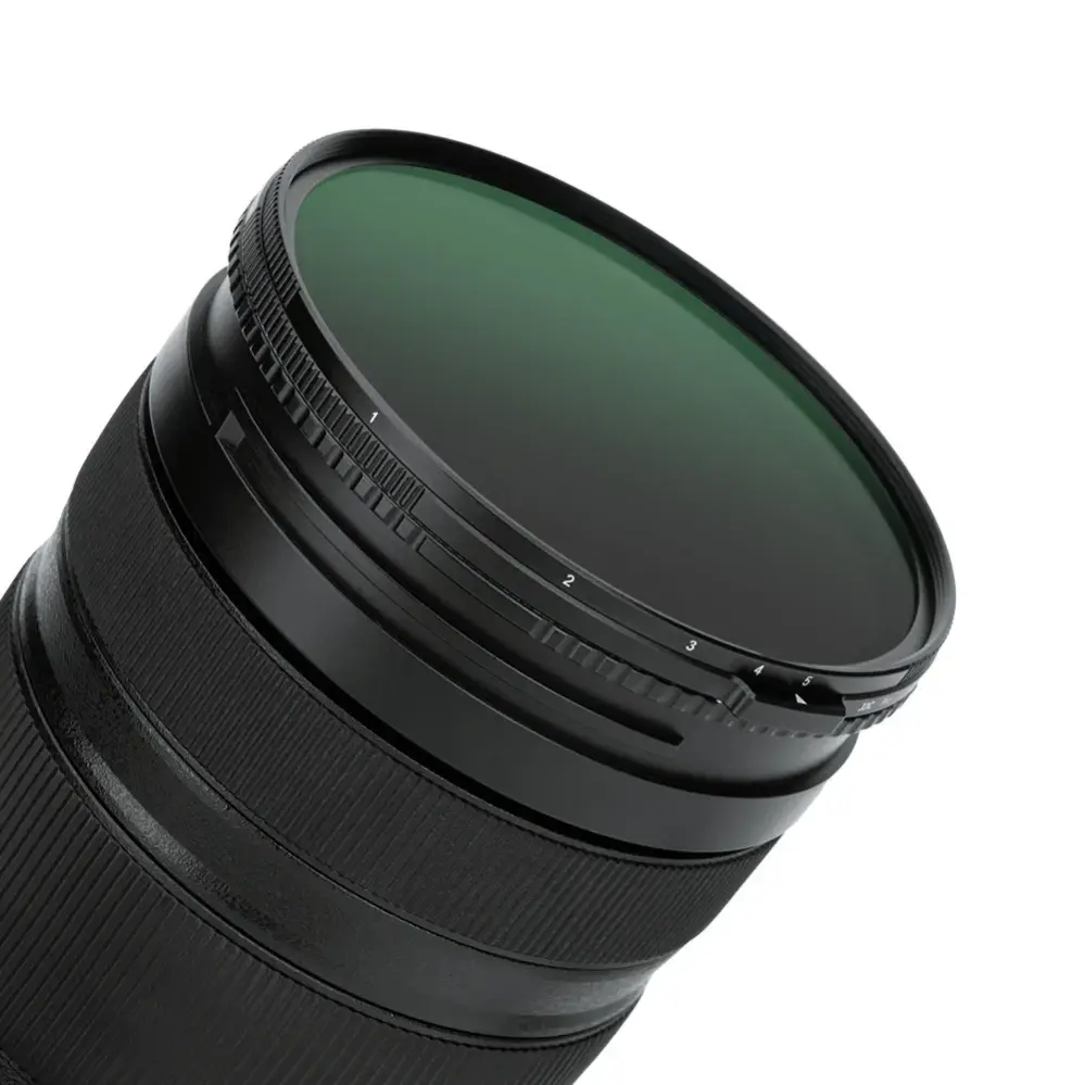 JJC 3-i-1-filter med justerbar ND, CPL og Black Mist 1/4
