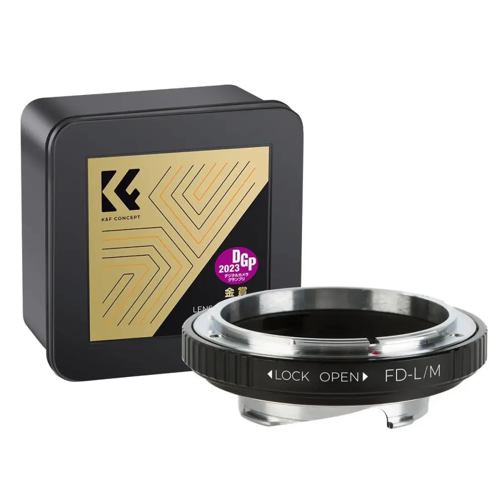 K&F Concept objektivadapter til Canon FD-objektiver for Leica M-kamerahuse