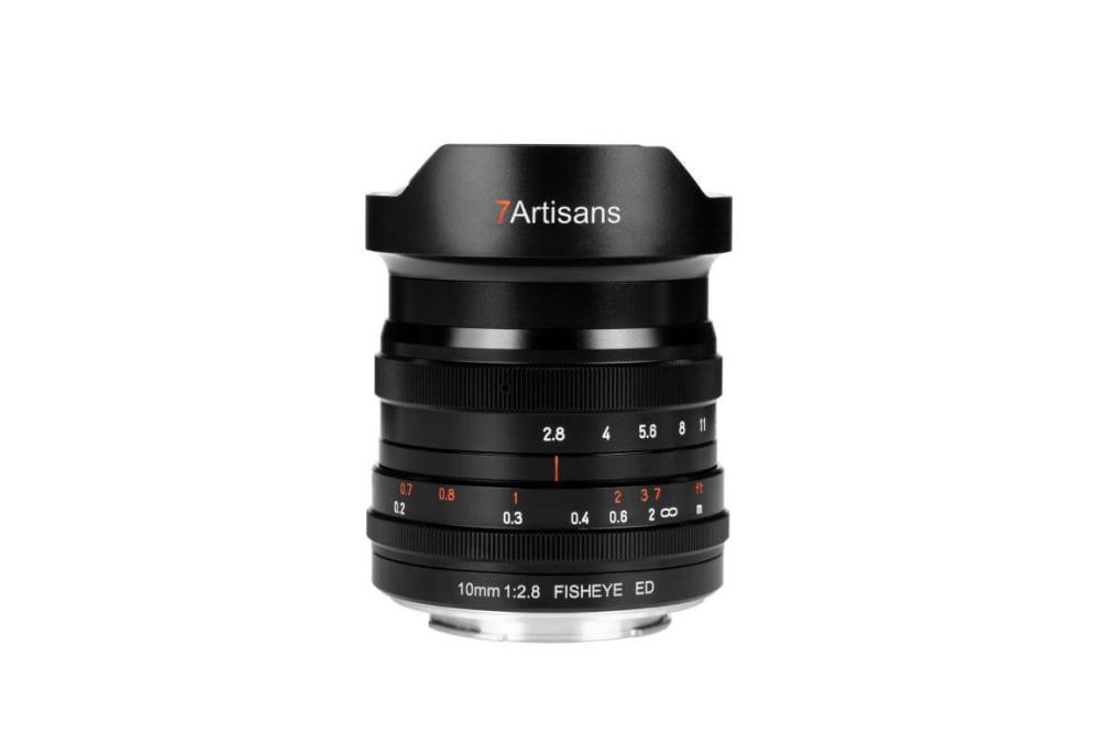7Artisans 10mm f/2,8 Fisheye-objektiv til Canon RF fullformat