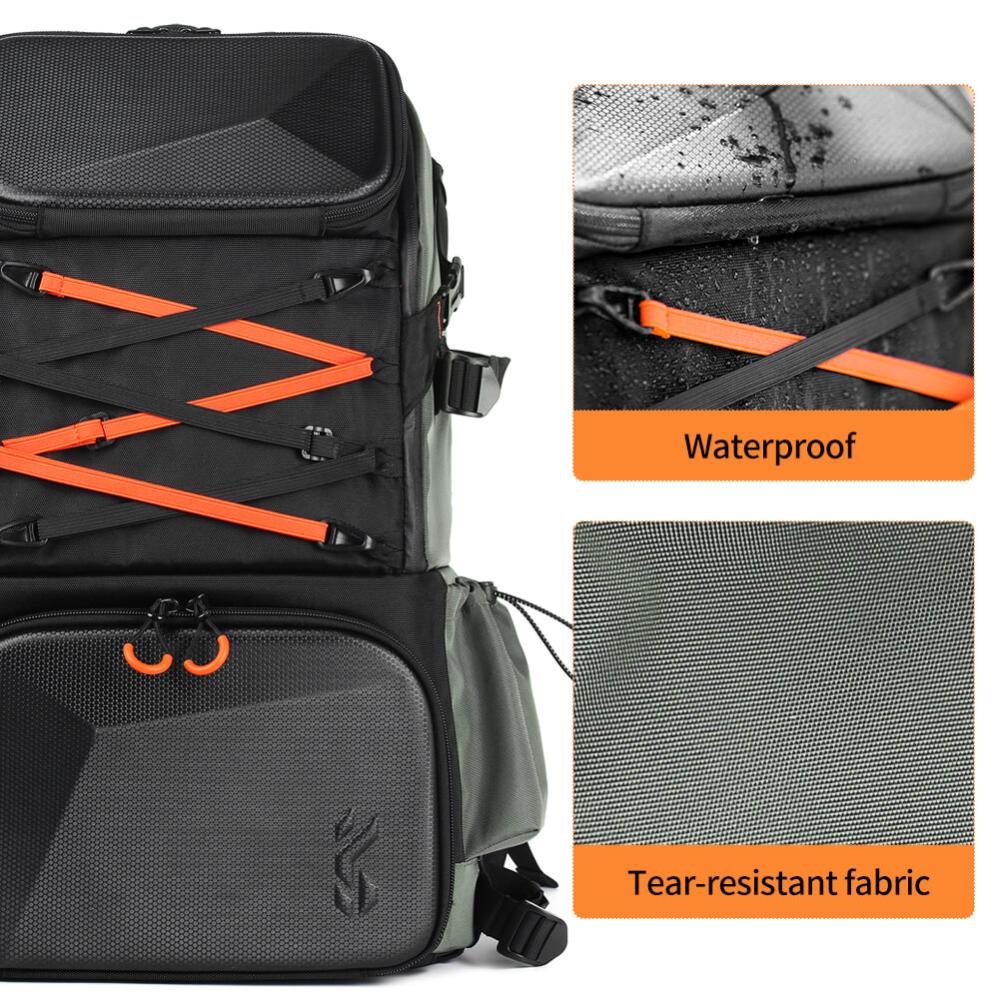 K&F Concept Kameraryggsäck Pro 33 liter med midjebälte