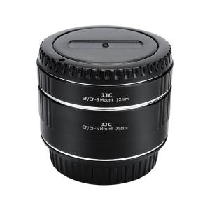 JJC AET-CS2 Mellanringar automatisk 12mm 25mm f&ouml;r Canon EOS