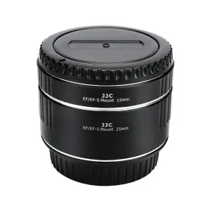 JJC AET-CS2 Mellanringar automatisk 12mm 25mm f&ouml;r Canon EOS