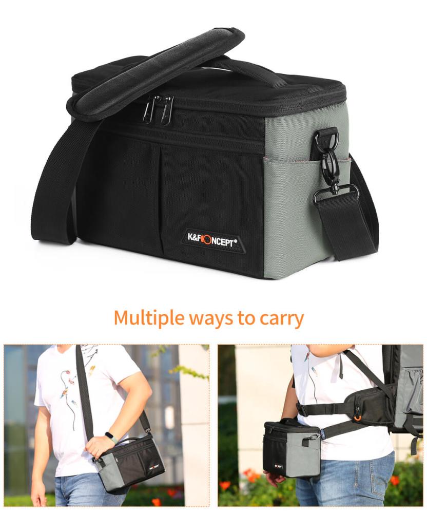 K&F Concept Kameraryggsäck Pro 33 liter med midjebälte