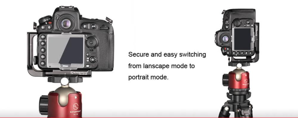 Sunwayfoto L-Bracket för Nikon D810/D800/D800E