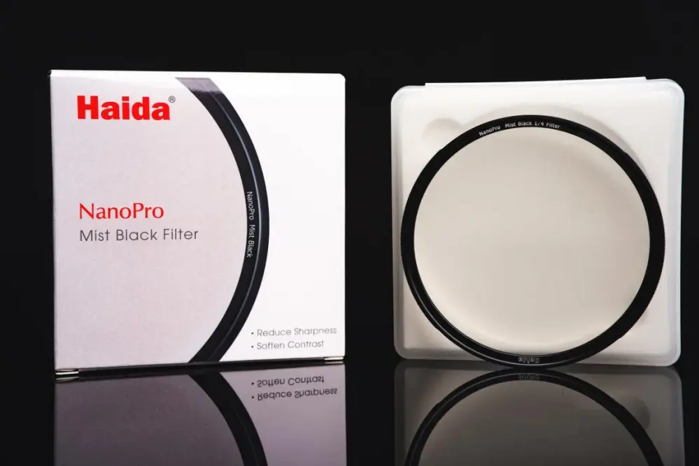 Haida NanoPro Mist Black 1/4 Filter – filmisk følelse & blødere lys
