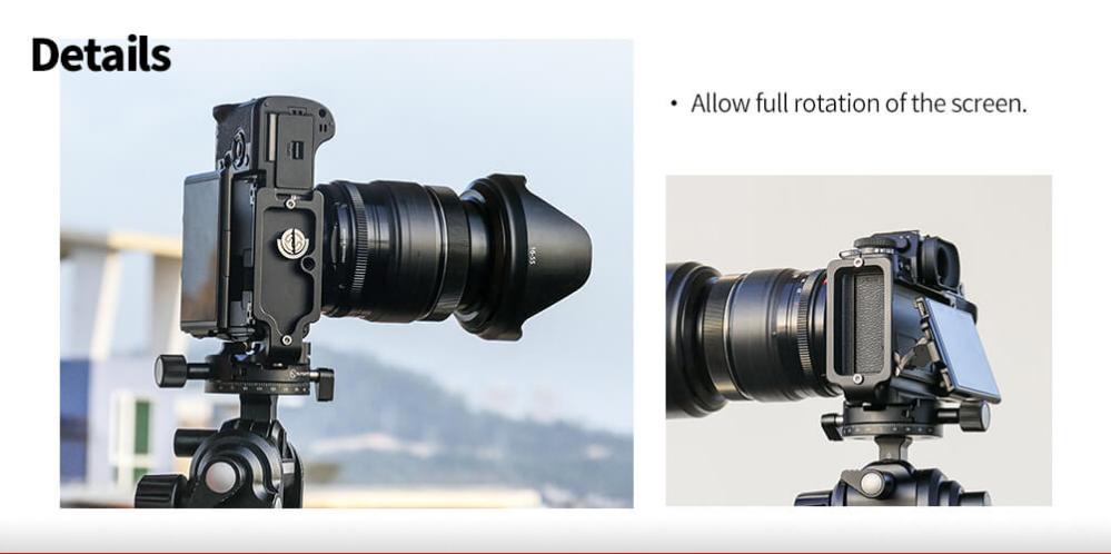 Sunwayfoto L-Bracket för Fujifilm X-T3