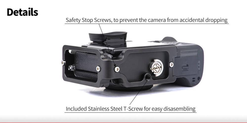 Sunwayfoto L-Bracket för Fujifilm X-T3