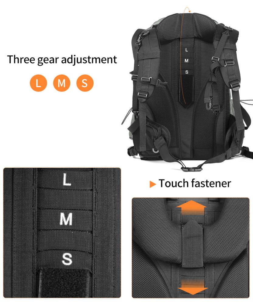 K&F Concept Kameraryggsäck Pro 33 liter med midjebälte