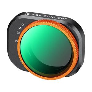 K&F Concept variabelt ND-filter ND2&ndash;ND32 1&ndash;5 stop til DJI Mini 4 Pro