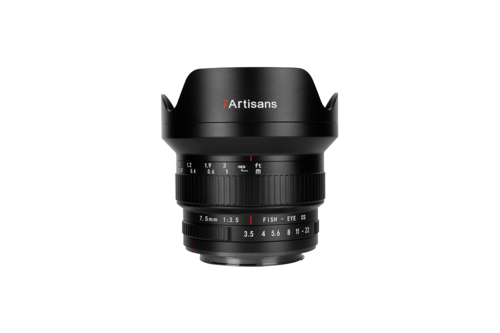7Artisans 7.5mm f/3.5 Fisheye-objektiv för Canon EOS