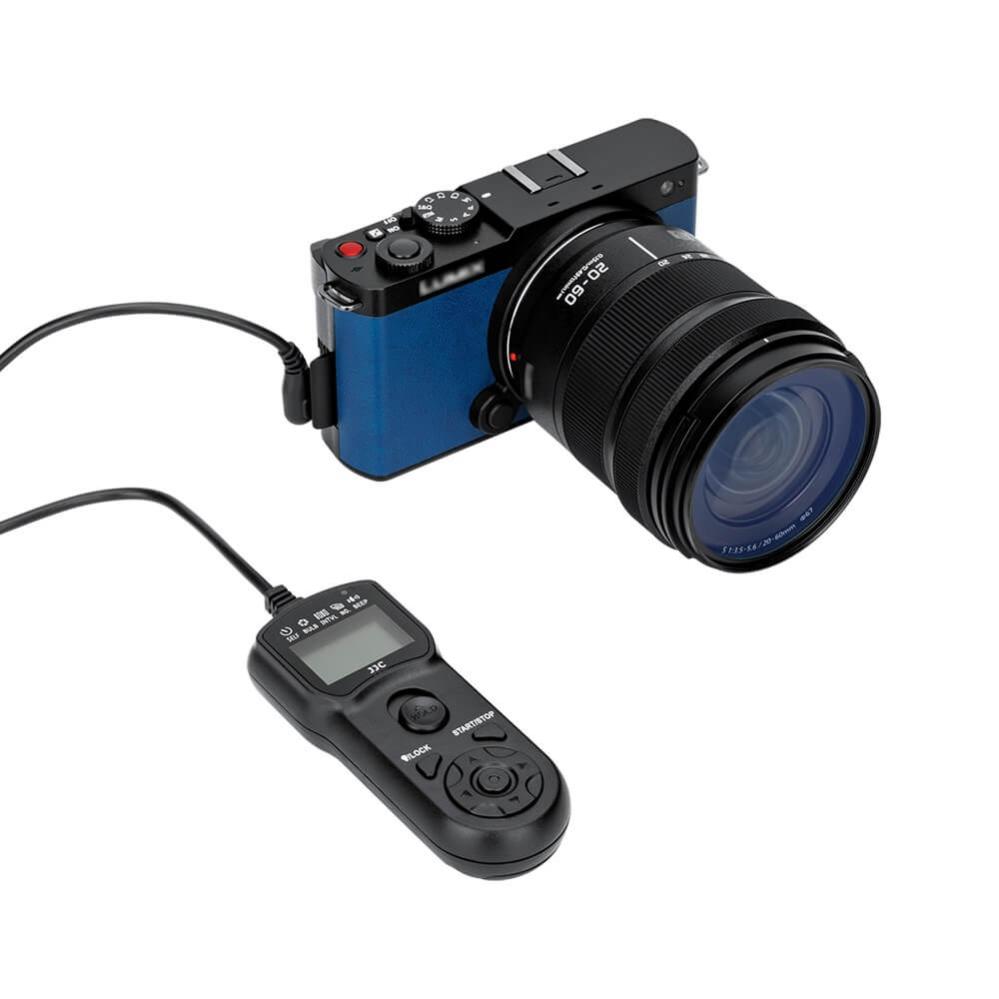JJC TM-D2 Multifunktionell timer-fjärrkontroll för Lumix S9, G100D