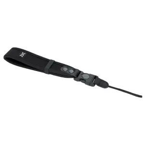 JJC ST-1M3 BLACK &ndash; Bekv&auml;m och s&auml;ker handledsrem f&ouml;r din kamera
