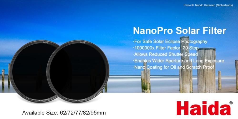 Haida NanoPro One Million X Edition ND-filter 20-stop – Solfilter