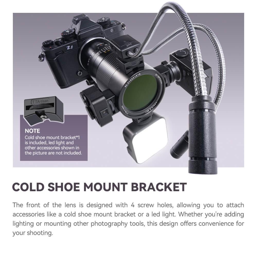 TTArtisan 100mm f/2,8 Makro 2x objektiv til Nikon Z (Fullframe)