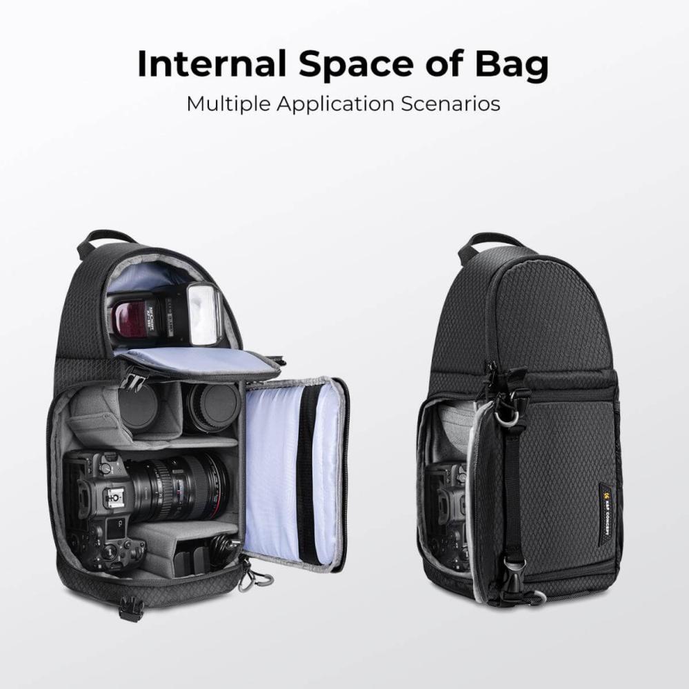 K&F Concept kamerataske Sling 10L – Beskyt spejlreflekskameraer
