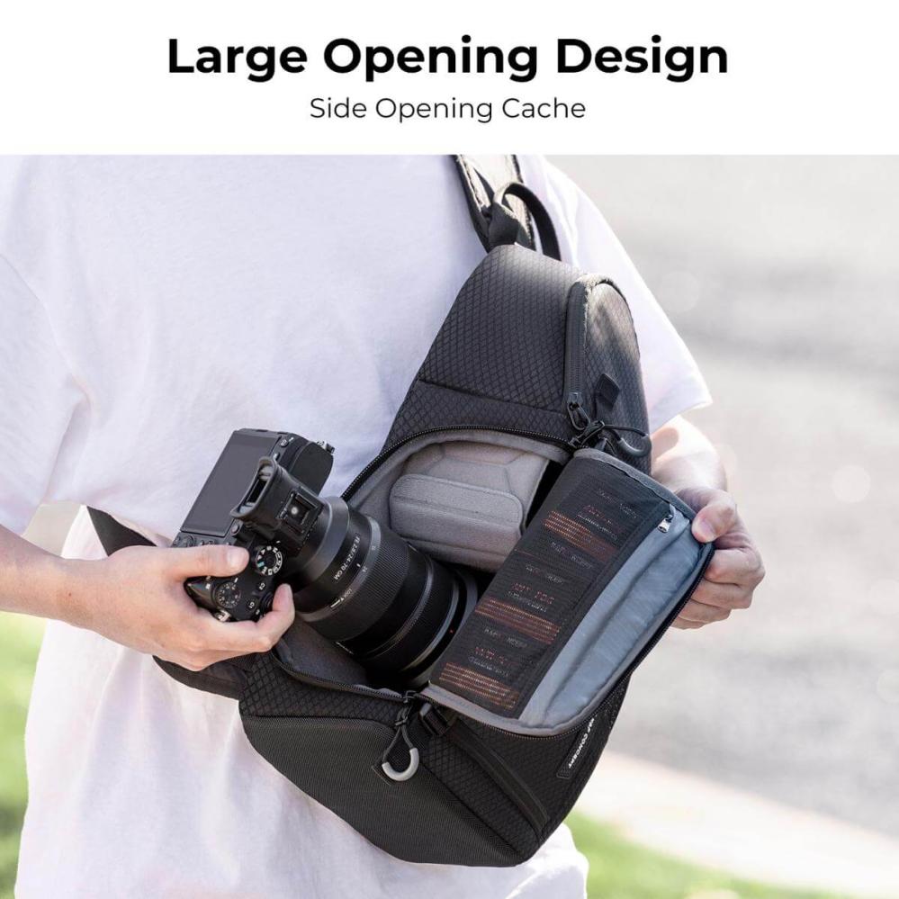 K&F Concept kamerataske Sling 10L – Beskyt spejlreflekskameraer