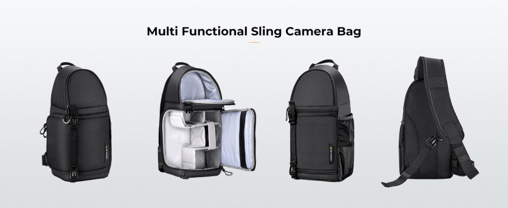 K&F Concept kamerataske Sling 10L – Beskyt spejlreflekskameraer