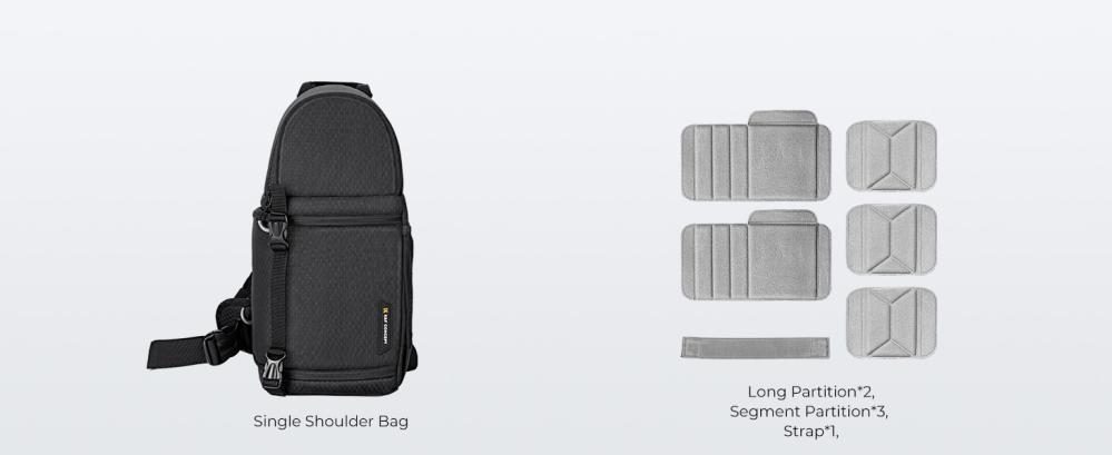 K&F Concept kamerataske Sling 10L – Beskyt spejlreflekskameraer