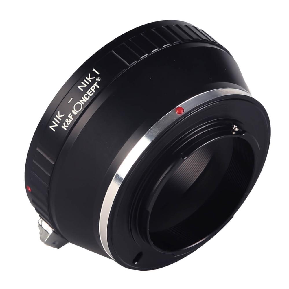 K&F Concept Objektivadapter till Nikon F objektiv för Nikon 1 kamerahus