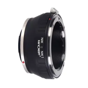 K&F Concept Objektivadapter till Nikon F objektiv f&ouml;r Nikon 1 kamerahus