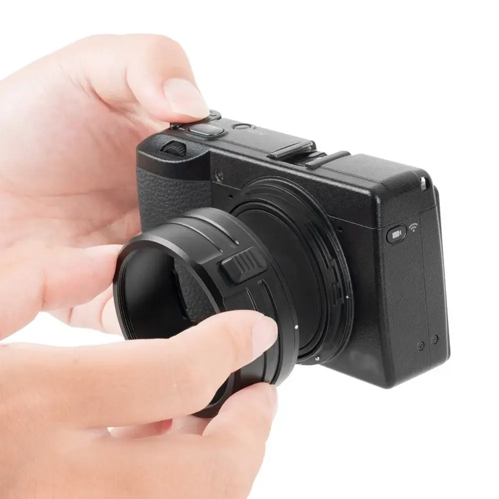 JJC AR-GR3B filteradapter 49 mm til Ricoh GR III & GR III HDF