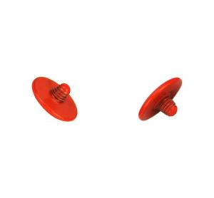 JJC mjuk avtrycksknapp orange &ndash; konvex Soft Release Button