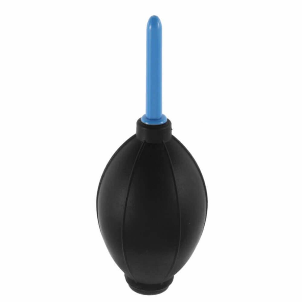 Dammblåsare/ blåsbälg för optik svart/blå