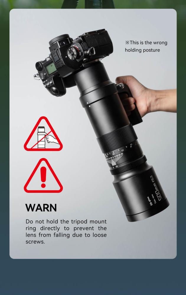 TTArtisan 500mm f/6,3 til Fujifilm X (full-frame)