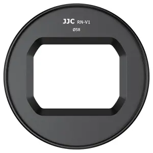 JJC 2-i-1 filteradapter 58 mm og objektivd&aelig;ksel til Canon PowerShot V1