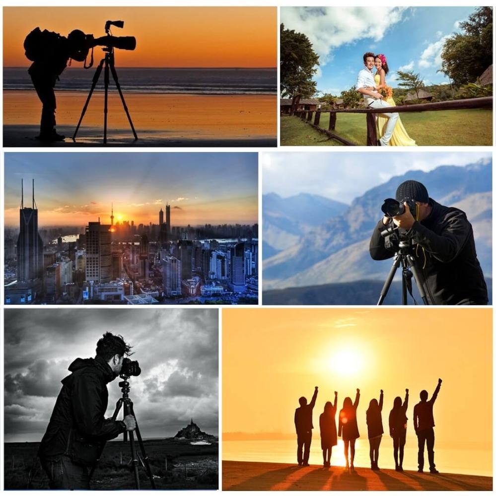 Puluz Kamerastativ 42-130cm av aluminium