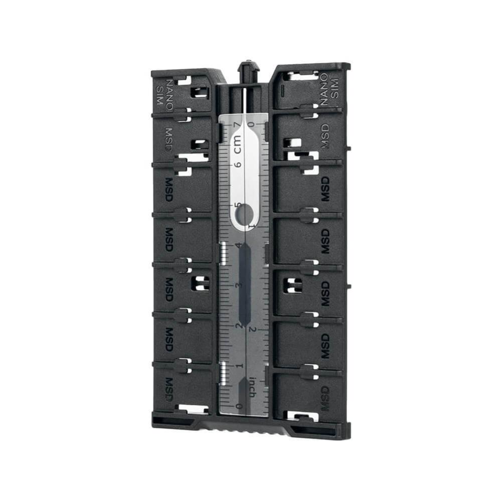 JJC Minneskortsfodral för 4xSD + 12xMicroSD + 2xNano SIM