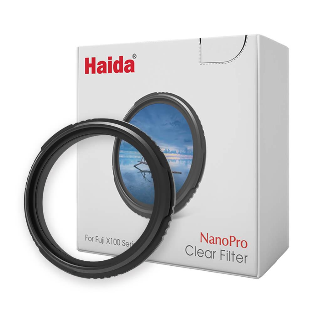 Haida NanoPro Clear filter – beskyttelsesfilter til Fujifilm X100-serien