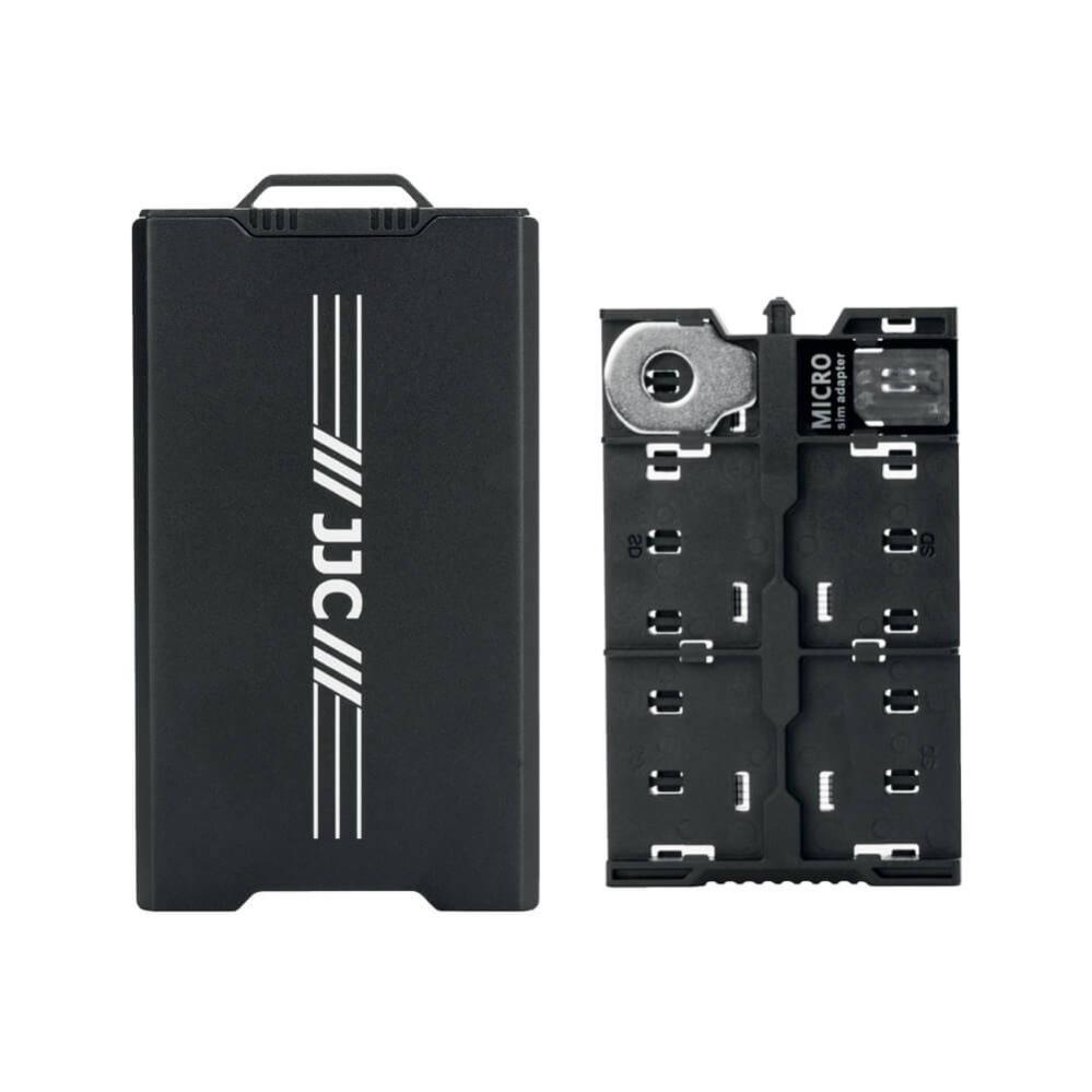 JJC Minneskortsfodral för 4xSD + 12xMicroSD + 2xNano SIM