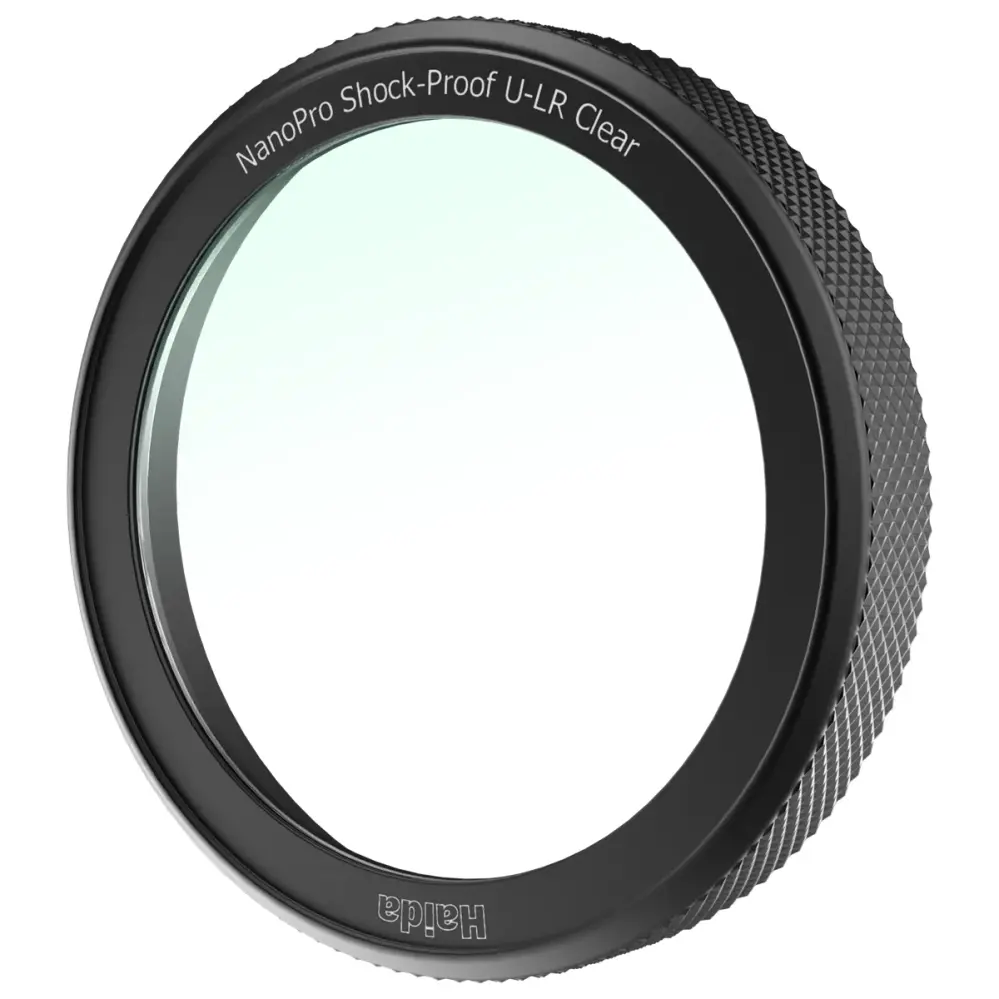 Haida NanoPro U-LR Clear-filter til Fujifilm GFX100RF – Ultralav refleksion